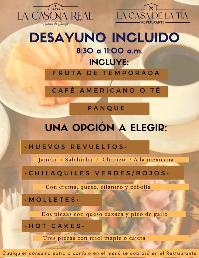 Hotel La Casona Real Huasca de Ocampo Zewnętrze zdjęcie