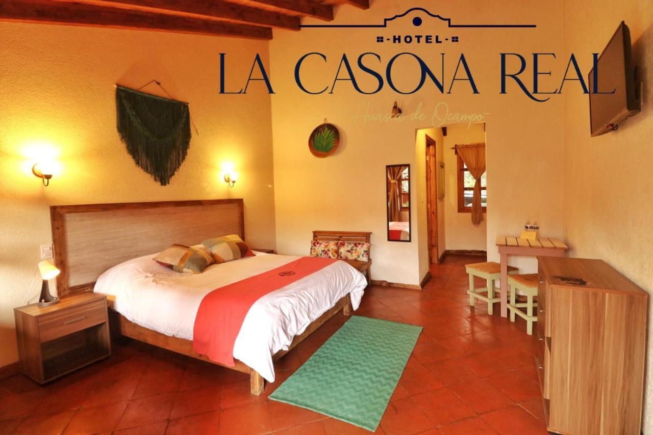 Hotel La Casona Real Huasca de Ocampo Zewnętrze zdjęcie